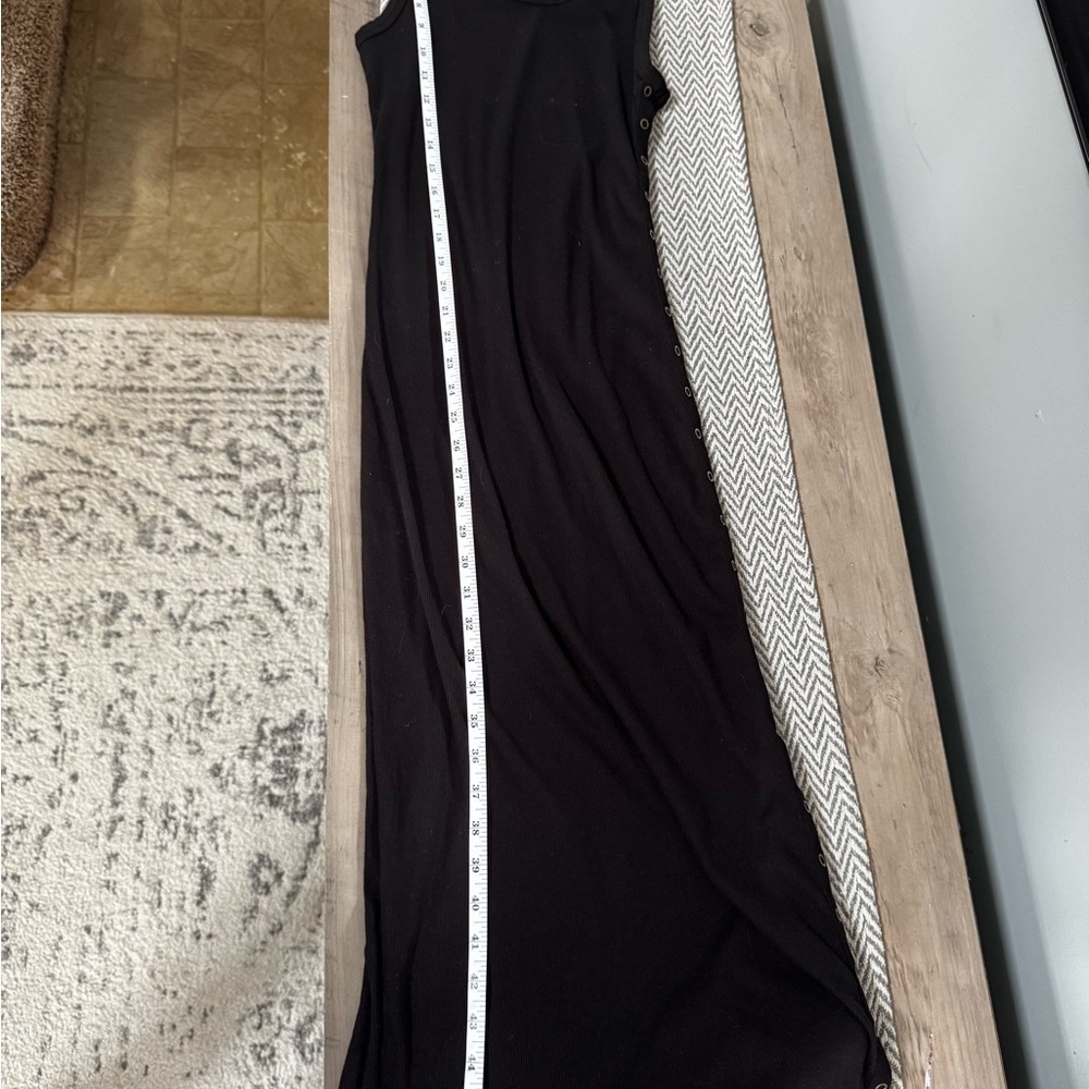 Sundry Black Midi Dress - Picture 3 of 7